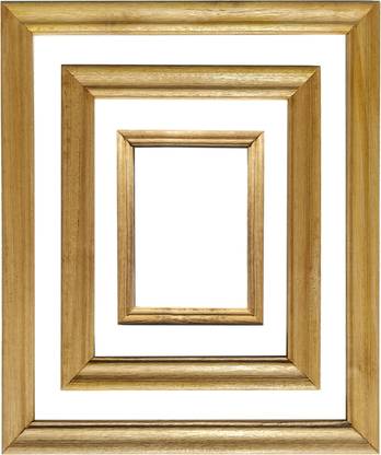 EMPEROR ART GALLERY Wall Deco Frame, 16x12,13.5x10.5,7.4x5.3 inches, Frameless, Set of 4