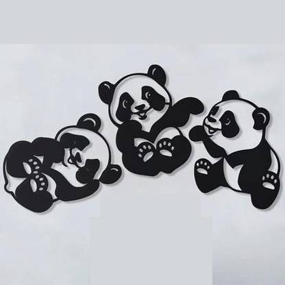 Shree Krishna Handicraft Wooden Panda Panel