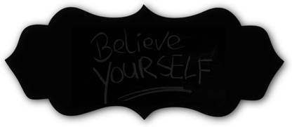 Chalk My Theme Unique Design Black Board For Kitchen or Gallery Wall