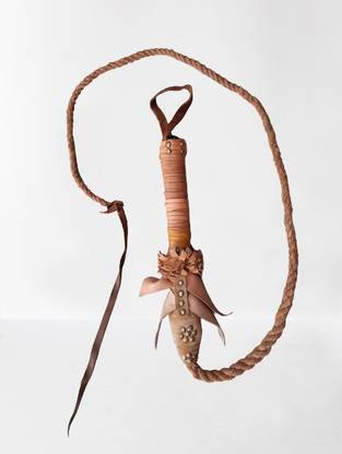 Spylark Old Hunter in Pure Leather For Home Decorative |Brown| Long Size