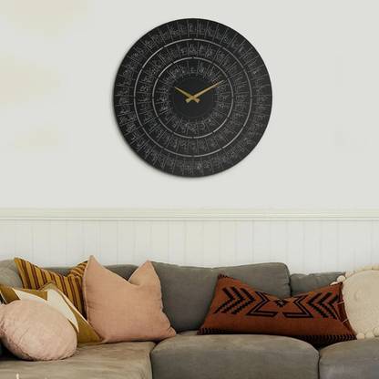 OLIVEANDGRAY 99 Names of Allah Metal Wall Clock