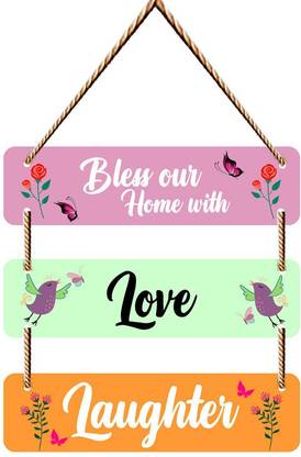 saf Wall Hanging-Bless Our Home with,Love,Laughter