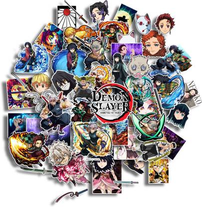 animo india Demon Slayer sticker pack of 50 Pack of 50