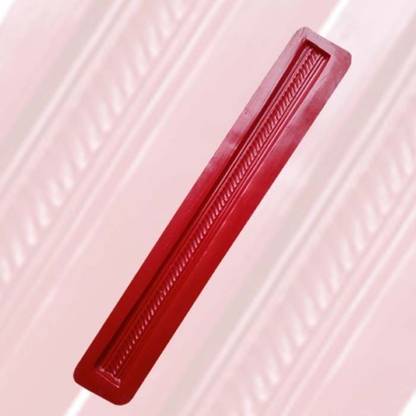 RIYAANDSIYAENT POP Farma (Frame) Tradetional Design Corner Moulding Cord Design (27x4 Inch) Red
