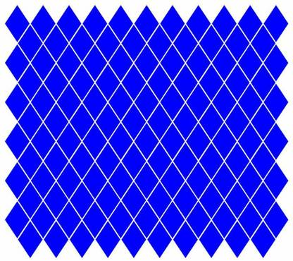decalbazaar Rhombus Shape Pattern
