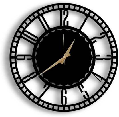 SHREE KRISHNA HANDICRAFTS Art Wall Clock for Home Bedroom Decor and Office, Living