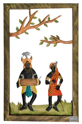 SHYPRA Mara Mari Trible Frame Wall Hanging For Decoration