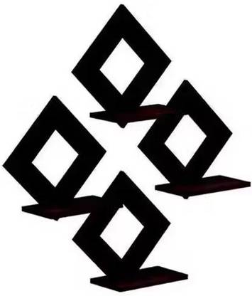 Pardeep Enterprises Stylish Space-Saving Wooden Wall Shelf