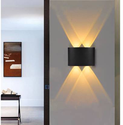 YOGABACA LED Outdoor Waterproof IP65 Exterior interior Wall Step Up Down Light Fixture Lamp Post Light Outdoor Lamp