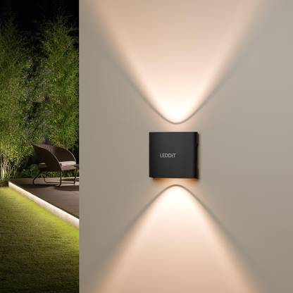 LEDDIT Uplight Wall Lamp With Bulb