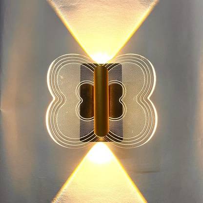 Sunrays Uplight Wall Lamp With Bulb