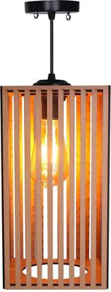 GOLKIPAR Wood Farmhouse Pendant Ceiling Light Hanging Ceiling Light Ceiling Light Ceiling Lamp
