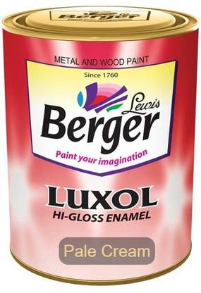 Bergerpaints Luxol Hi-Gloss Enamel Pale Cream Enamel Wall Paint