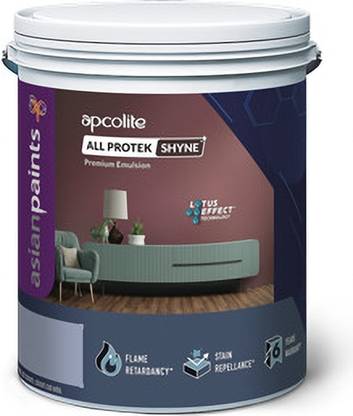 Asian Paints APCOLITE ALL PROTEK SHYNE WHITE Emulsion Wall Paint