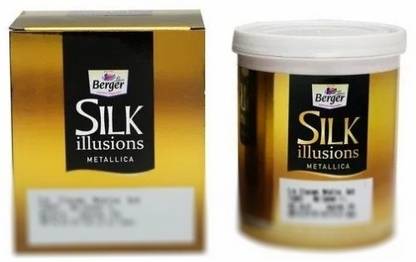 Bergerpaints Berger Silk Illusion Metallica gold Emulsion Wall Paint