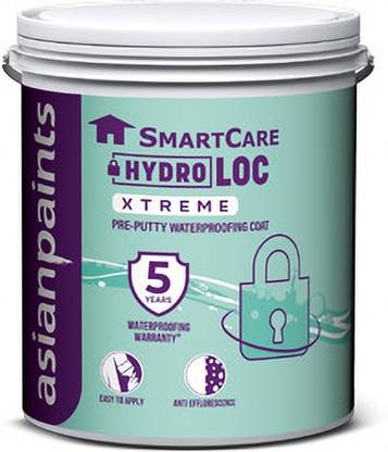 Asian Paints Smartcare Hydroloc 1Litre WHITE Emulsion Wall Paint
