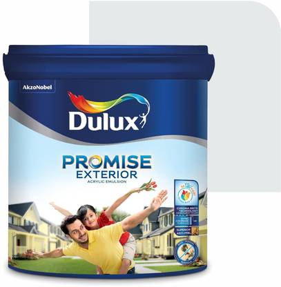 Dulux Promise Exterior Acrylic Emulsion Paint Brighter & Longer Lasting Colors Nova White Emulsion Wall Paint