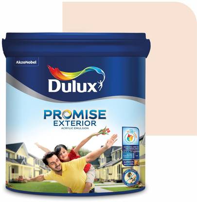 Dulux Promise Exterior Emulsion Paint Water-Based Acrylic Paint Seashell Pink Emulsion Wall Paint