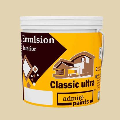 Admire Paints Classic Ultra Interior Banana Cream Emulsion Wall Paint