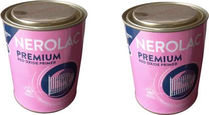 Rohit Kumar Premium Red Oxide Primer ,PACK OF 2 NA Enamel Wall Paint