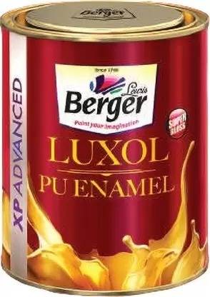 Berger Luxol PU Enamel Black Enamel Wall Paint