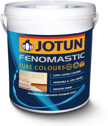 JOTUN Fenomastic Pure Colours Emulsion Paint 20 Litre White Emulsion Wall Paint