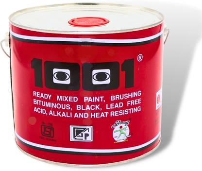 1001 READY MIXED PAINT,BRUSHING BITUMENS,LEAD FREE ACID.ALKALI AND HEAT RESISTING BLACK Solvent Wall Paint