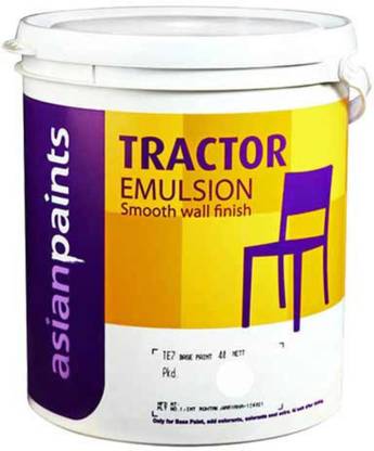 Asian Paints TRACTOR EMULSION SUPER WHITE 10 LTR WHITE Emulsion Wall Paint