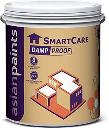 Asian Paints SmartCare Damp Proof For Terrace & Wall Waterproofing White Functional Wall Paint