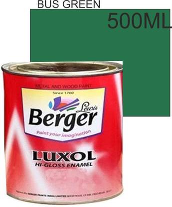 Berger BUS GREEN HIGH GLOSS COLOUR ENAMEL-OIL BASED 0.5L PACK BUS GREEN Enamel Wall Paint