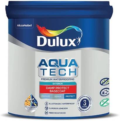 Dulux Aquatech Damp Protect Basecoat Liquid Form White Functional Wall Paint