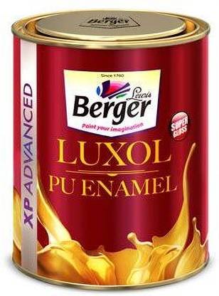 Berger 0AT White Enamel Wall Paint