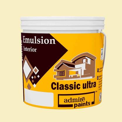 Admire Paints Classic Ultra Interior Butter Scotch Emulsion Wall Paint