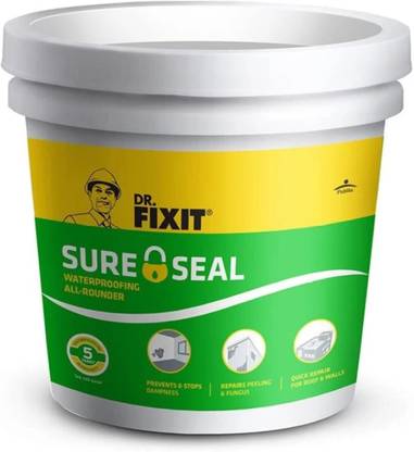 DR FIXIT Sure seal 1kg White Emulsion Wall Paint