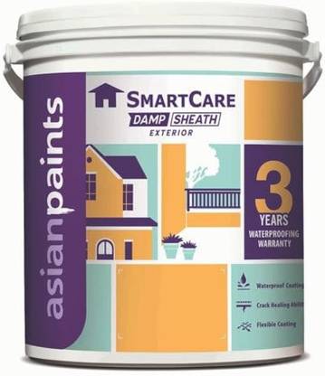 Asian Paints Damp proof sheath 20L White Emulsion Wall Paint Price in ...