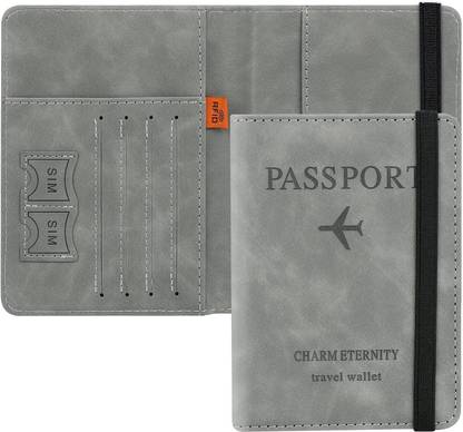 Jippco Passport Holder Cover Travel Wallet Organiser