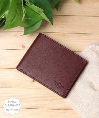 METRONAUT Men Casual, Evening/Party, Formal, Travel, Trendy Brown Artificial Leather Wallet