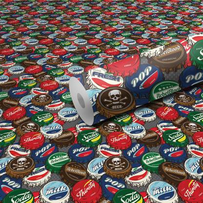 DeCorner 300 cm Bottles Cap Self Adhesive Sticker