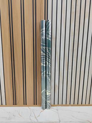 Peijinsart Vinyl Decorative Green, Gold Wallpaper