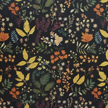 FLIPZONE Floral & Botanical Multicolor Wallpaper