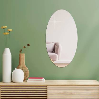 HOSTING 20 cm Flexible Mirror Sheets Self-Adhesive Self Adhesive Sticker