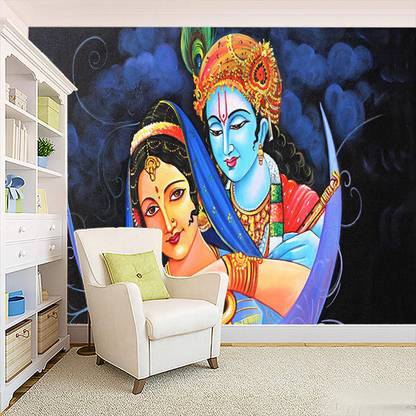 AMBEY DECOR Decorative Multicolor Wallpaper