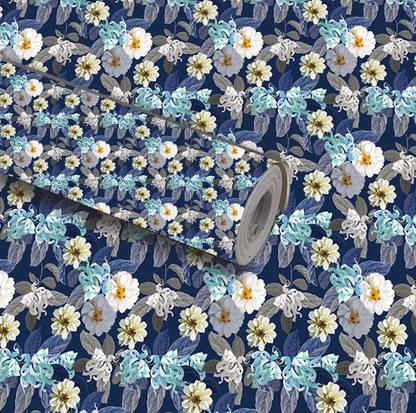 ASA PRINT SOLUTION Floral & Botanical Multicolor Wallpaper