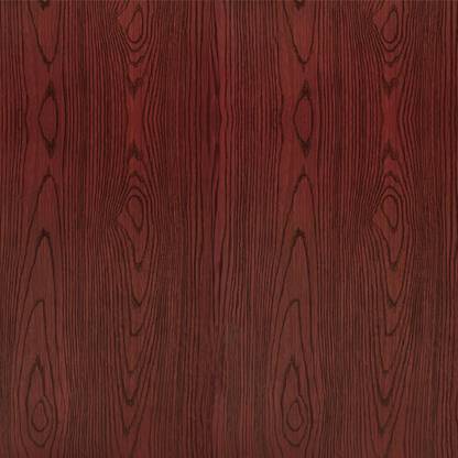 Anna Stella 304.8 cm Brown Teak Wood Textured Waterproof Wallpaper (304.8 x 45.72 cm) Self Adhesive Sticker