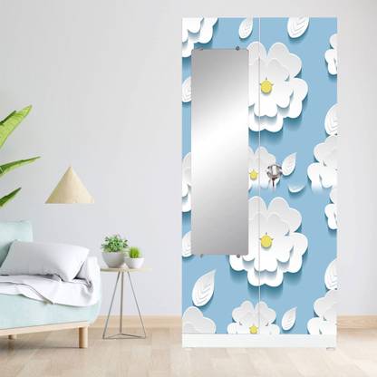 B N PRINT Vinyl Floral & Botanical Multicolor Wallpaper