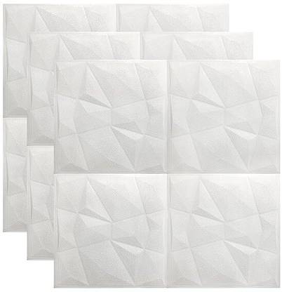 ORYA Embossed Architecture White Wallpaper