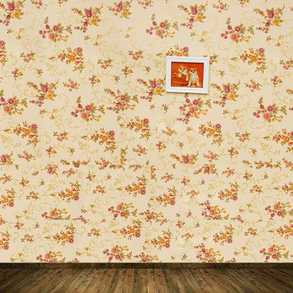 WallBerry Abstract Orange Wallpaper