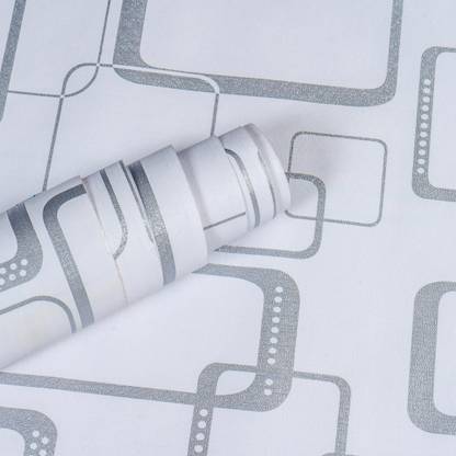 Wallmonks 100 cm Abstract Self Adhesive Sticker