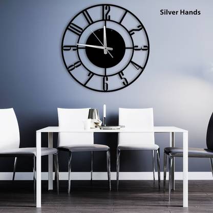 RAPIDO ELECTRONICS antique silent metal wall clock