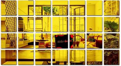 Ansari Decor Decorative Gold Wallpaper